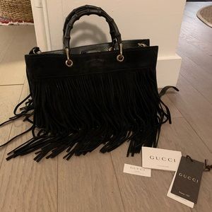 Gucci Fringe Tote
